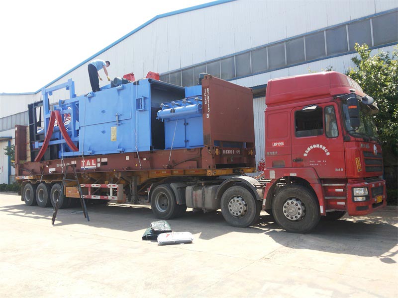 吊钩式抛丸机发货