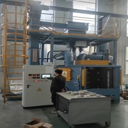 转台式齿轮强化机